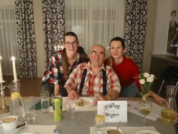 Večeře při svíčkách v SeniorCentru Chotěboř