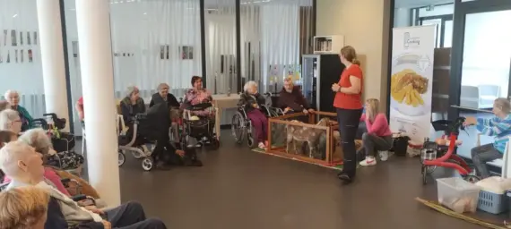 Zvěřinec ze statku v SeniorCentru Štěrboholy