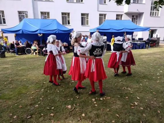 Dožínková Zahradní slavnost v Senevida Terezín