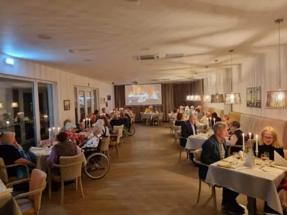 Večeře při svíčkách v Senevida Šanov