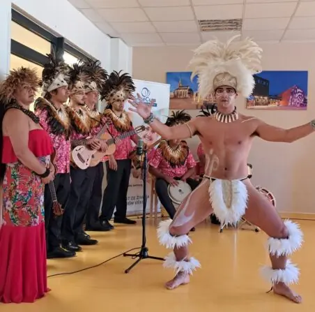 Strhující taneční vystoupení souboru Mana Maohi