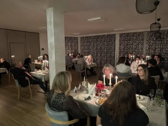 Večeře při svíčkách v Senevida Humpolec