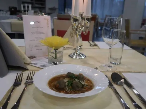 Večeře při svíčkách v Senevida Havířov