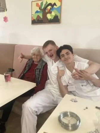 Zahraniční stáž v SeniorCentru Šanov se studenty z Norska