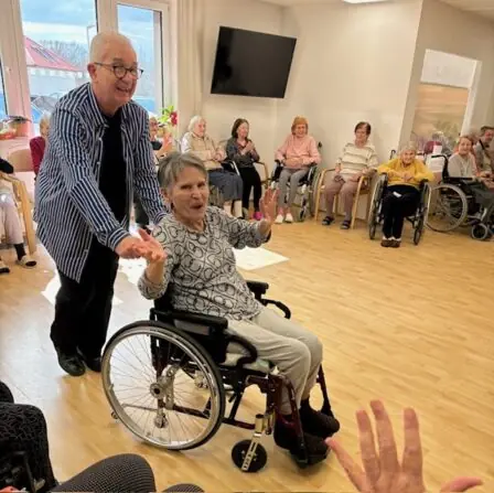 taneční terapie s p. Veletou